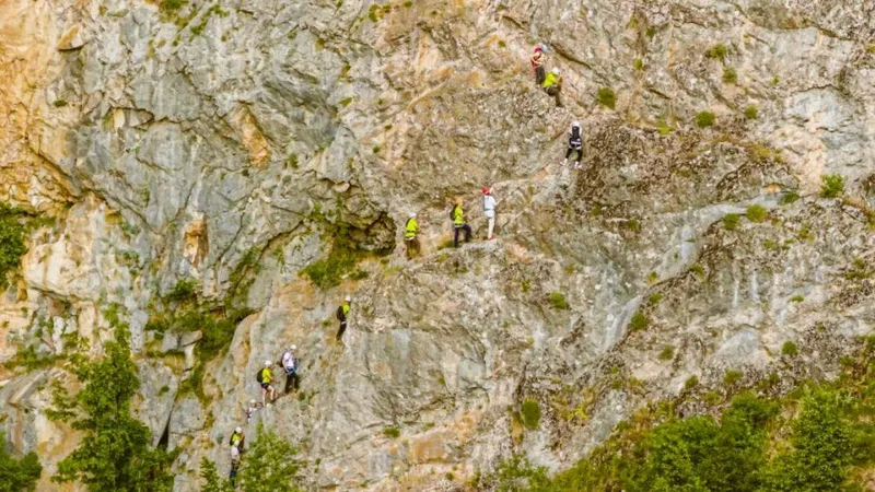 Escape the ordinary – explore via ferrata Lipovo