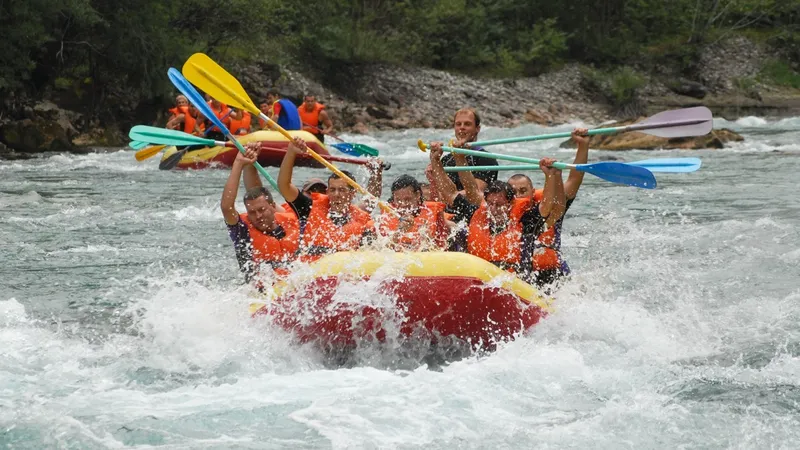 Enjoy a true adrenaline adventure - Rafting on the Tara River