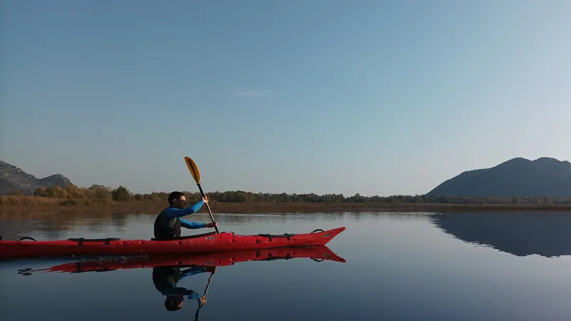 Kayak tour in the tranquility of Skadar Lake National Park