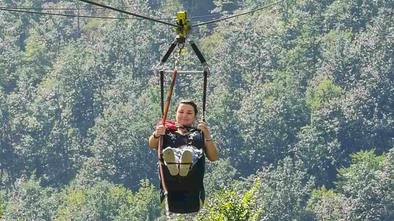 Adrenaline Adventure: Zip Line on the Tara River (600m)